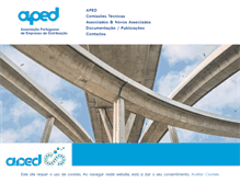 Tablet Screenshot of aped.pt